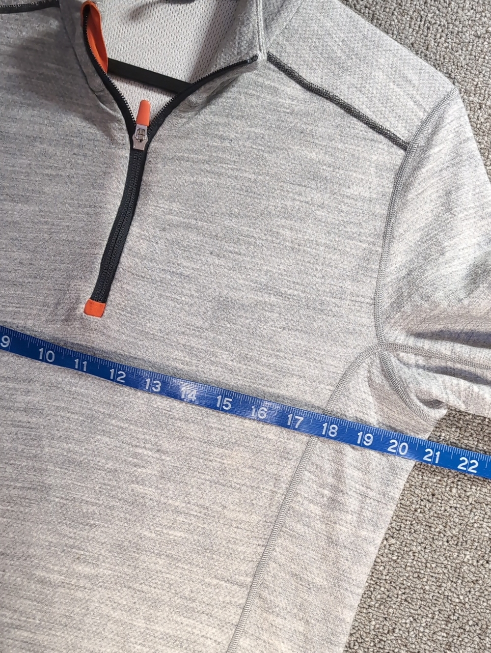 Helly Hansen Workwear HH Lifa Merino Half Zip Base Layer Size Large in Gray - Picture 9 of 10